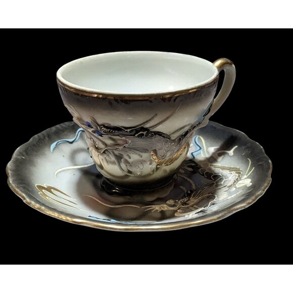 Vintage Collectible Dragonware Cup And Saucer - Picture 1 of 16